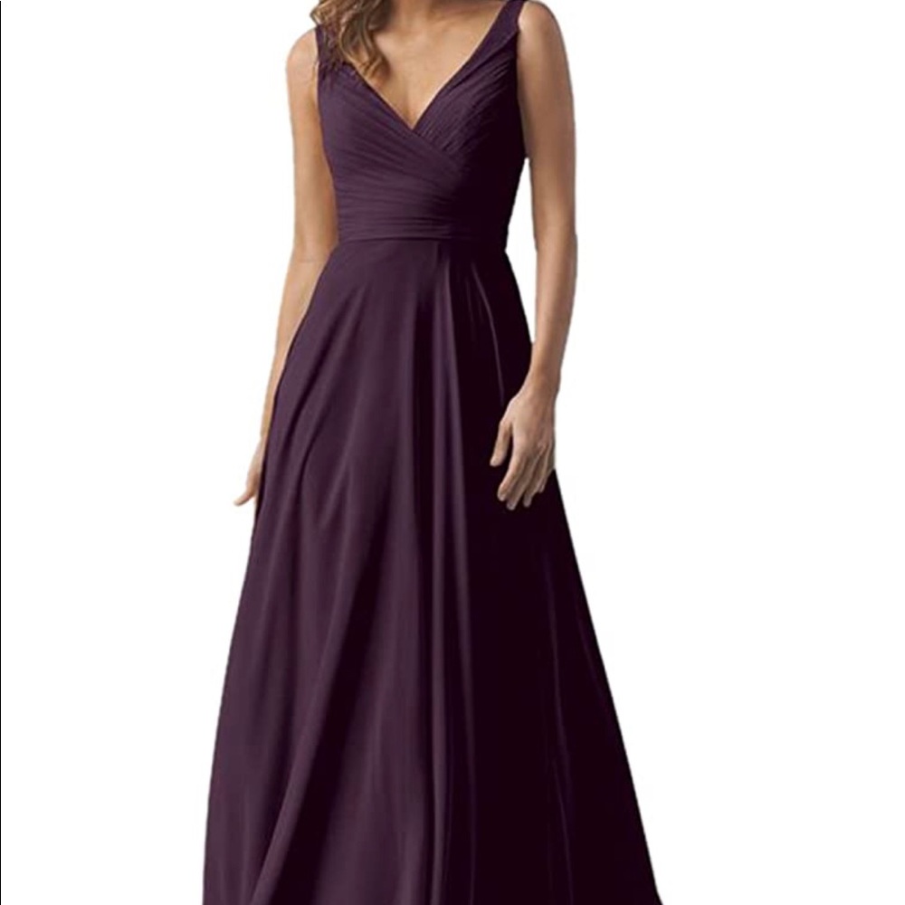 Purple Bridesmaid Dress